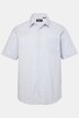 Men+ skjorte med striber, korte ærmer, seersucker, Kent-krave, Comfort Fit, op til str. 8 XL