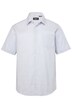 Pruhovaná košile Men+, krátké rukávy, seersucker, Kent límeček, Comfort střih, do 8XL