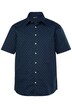 Košile Men+, krátké rukávy, plošný potisk, Kent límeček, Comfort střih, do 8XL