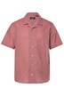 Košile Men+, lněná směs, krátké rukávy, Cuba límeček, Cuba střih, do 8XL