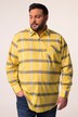 Kostkovaná košile Men+, dlouhé rukávy, Kent límeček, Comfort střih, do 8XL