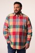 Kostkovaná košile Men+, dlouhé rukávy, Kent límeček, Comfort střih, do 8XL