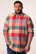 Kostkovaná košile Men+, dlouhé rukávy, Kent límeček, Comfort střih, do 8XL
