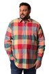 Kostkovaná košile Men+, dlouhé rukávy, Kent límeček, Comfort střih, do 8XL