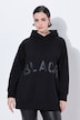 Rubber Black Lettering Sweatshirt