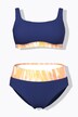 Bikini, bølger, softcups, justerbare stropper, høj talje