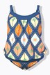 Tankini, ruit, elastische zoom, zachte cups, verstelbare bandjes