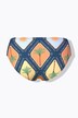 Tankini, ruit, elastische zoom, zachte cups, verstelbare bandjes