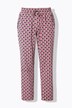 Pantalón de jersey, estampado, bolsillos con cremallera, cintura elástica