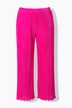 Pantalon plissé, jambe large