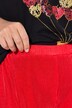 Pantalon plissé, jambe large