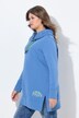 Sweatshirt, hoher Kragen, Langarm