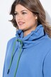 Sweatshirt, hoher Kragen, Langarm