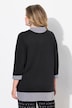 Pullover 2-in-1 con effetto a strati e maniche a 3/4