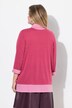 Pullover 2-in-1 con effetto a strati e maniche a 3/4