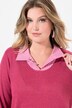 Pullover 2-in-1 con effetto a strati e maniche a 3/4