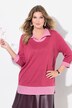 Pullover 2-in-1 con effetto a strati e maniche a 3/4