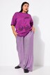 Glitterbroek, wide straight legs, glittereffect