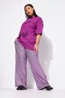 Glitterbroek, wide straight legs, glittereffect
