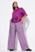 Glitterbroek, wide straight legs, glittereffect