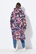 Funksjons-regnkappe, unisex, trykk, hette