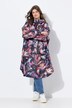 Funksjons-regnkappe, unisex, trykk, hette
