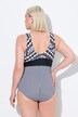 Ammonite Mixed Print One Piece Swimsuit