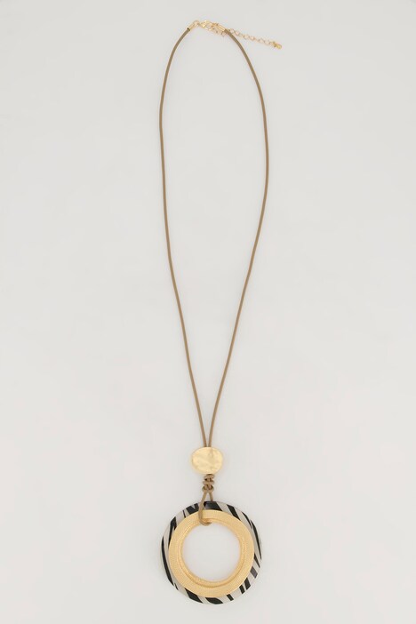 Ketting, lang, dubbele sierring