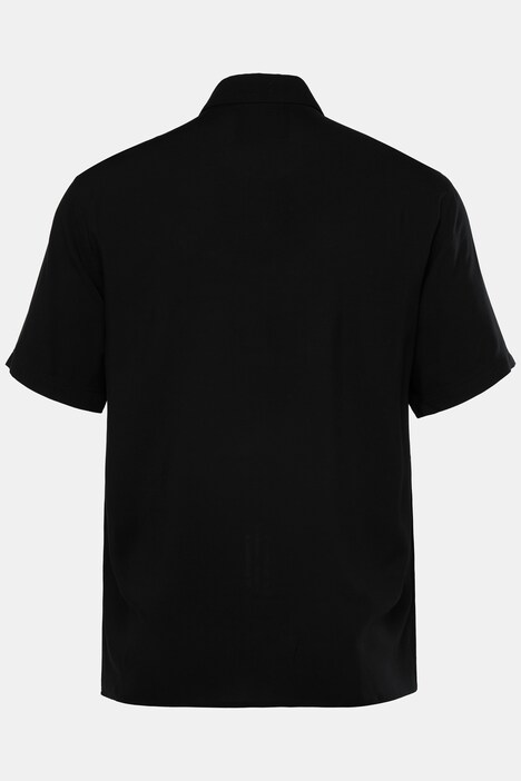 STHUGE Streifenhemd, Halbarm, Kentkragen, kastiger Fit, bis 8 XL