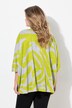 Maglione dal taglio oversize con fantasia zebrata e maniche a 3/4