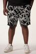 STHUGE Bermuda, Elastikbund, tropischer Alloverprint, bis 8 XL