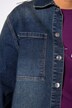 Camisa vaquera, forma oversize, aspecto vintage