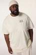 STHUGE T-skjorte, korte ermer, oversized, brysttrykk, opptil 8 XL