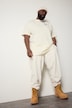 STHUGE T-skjorte, korte ermer, oversized, brysttrykk, opptil 8 XL