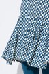 T-shirt, encolure tunique, manches courtes, coton bio