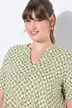 T-shirt, tuniekhals, halve mouw, biologische katoen