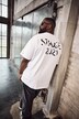STHUGE T-shirt, short sleeve, oversized, rear print, up to 8 XL