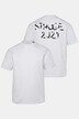 STHUGE T-shirt, short sleeve, oversized, rear print, up to 8 XL