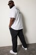 STHUGE T-shirt, short sleeve, oversized, rear print, up to 8 XL
