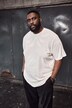 STHUGE T-skjorte FLEXLASTIC®, halve ermer, oversized, jacquard-jersey, opptil 8 XL