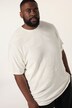 STHUGE T-skjorte FLEXLASTIC®, halve ermer, oversized, jacquard-jersey, opptil 8 XL