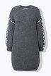 Gebreide jurk, oversized, mooie naden