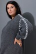 Gebreide jurk, oversized, mooie naden