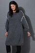 Gebreide jurk, oversized, mooie naden