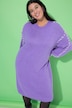 Gebreide jurk, oversized, mooie naden