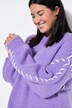 Gebreide jurk, oversized, mooie naden