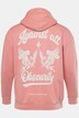 STHUGE-hettegenser, hette, vintage-stil, ryggtrykk, opptil 8 XL