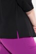 Trøje, Collier-dekoration, klassisk, rund hals, 3/4-ærmer
