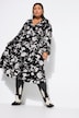 Robe portefeuille maxi, coupe Straight Shape, imprimé floral