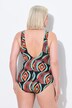Costume da bagno con stampa grafica, coppe morbide e materiale riciclato